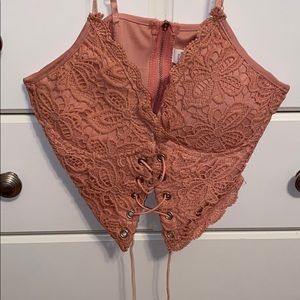 Corset crop top